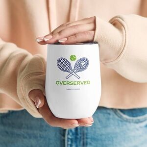 Tennis Lovers Premium Stainless Steel Insulated Travel Mug